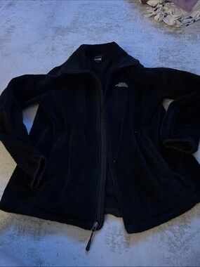 The North Face Black Teddy Fleece Jacket for Women